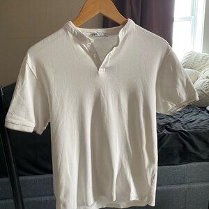 Zara White T-Shirt